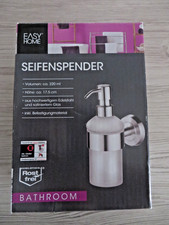 EASY HOME Seifenspender in OVP, Edelstahl Rostfrei, matt
