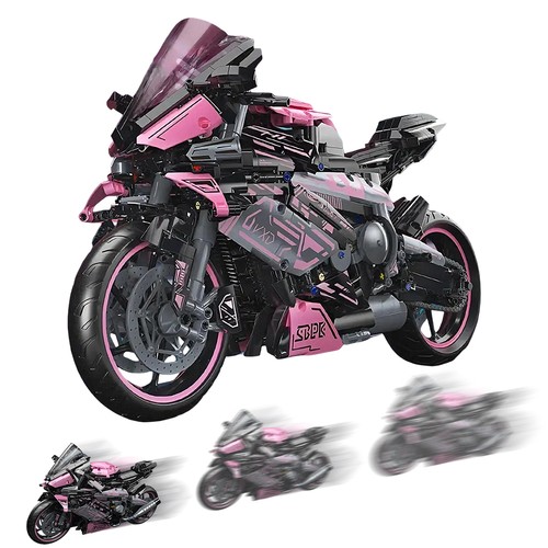 Klemmbausteine set motorrad - klemmbausteine,