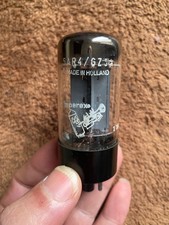 1960 gz34 5ar4 amperex - gz34, amperex/