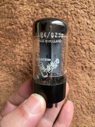 1960 gz34 5ar4 amperex - 1960/s,
