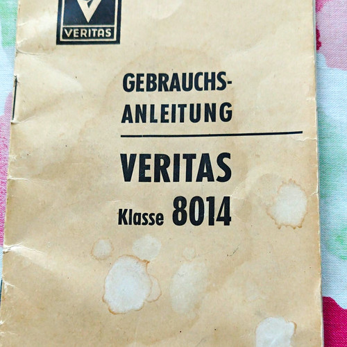 Veritas gebrauchsanleitung - veritas,