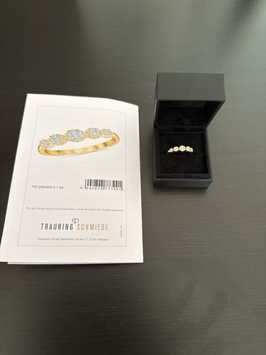 Brilliantring 585 gold - gold, mit