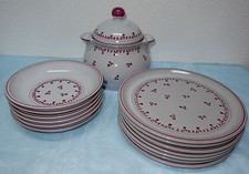 Pfalzkeramik,grau/rot