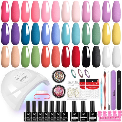 Nagelset gelnägel phoenixy - gelnägel,