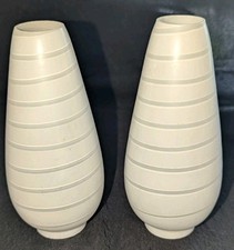 Lampenschirm Ersatzglas 2 x Tütenlampe Glas 50er 60er Mid Century Design