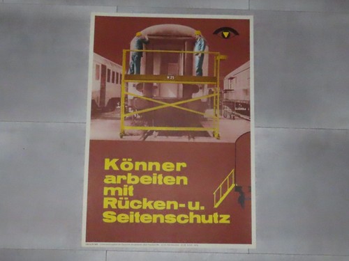 Plakat deutsche bundesbahn - db,