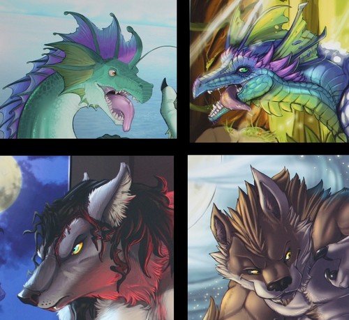 Bad dragon photo - matte, print