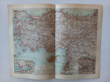 Antike Landkarte KLEINASIEN