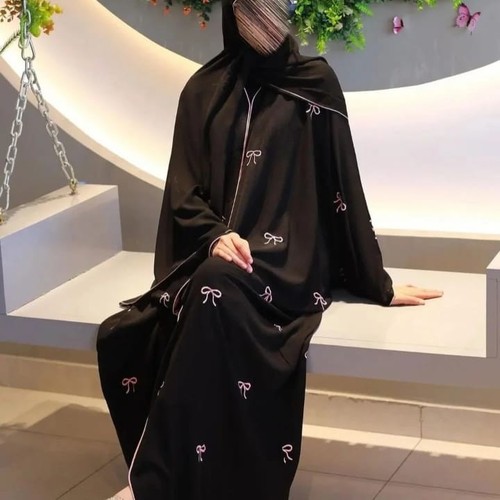 Dubai style offene abaya mit - abaya,