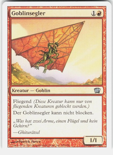 Goblin glider uncommon 8th - goblin,