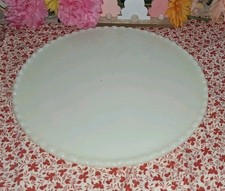 Prunkteller Zierteller Tortenplatte Kuchenplatte Speckstein? Antik Vintage Retro