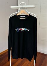 Strickpullover Givenchy schwarz bunte Schrift