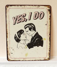 Blechschild Metallschild