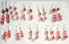 rote Millefiori Würfel