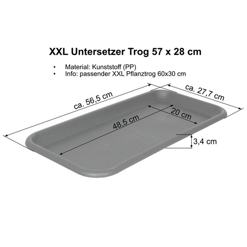 Xxl pflanztrog pflanzkübel - pflanztrog,