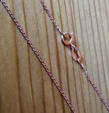 Echt Silber 925 Ankerkette Anhänger Kette Juwelier Qualität Rose Gold massiv NEU