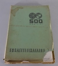 Teilekatalog / Ersatzteilliste Steyr Puch Fiat 500 Stand 1959