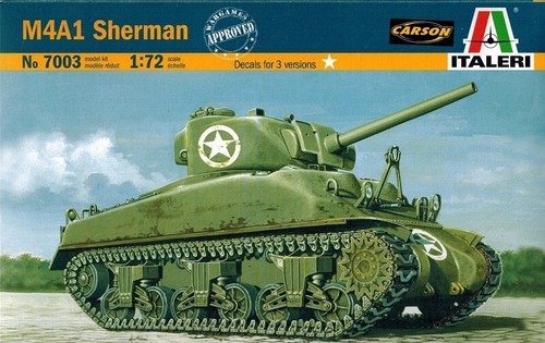 Italeri 7003 m4a1 sherman - -,