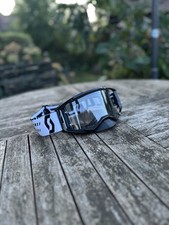 Scott Prospect MX Motocross Enduro Brille Schwarz-Weiß MTB..