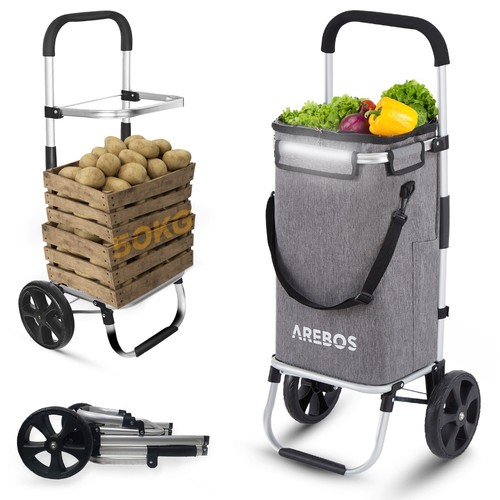 Arebos 3in1 einkaufstrolley - 3in1,