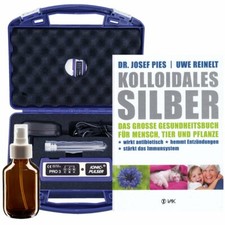 Ionic-Pulser® PRO3 Silber-Generator + Fachbuch + Sprühflasche
