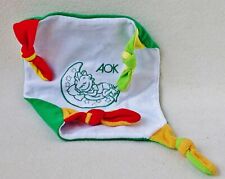 AOK Jolinchen grün weiß bunt Schmusetuch Kuscheltuch Schnuffeltuch (T185)