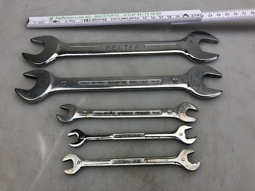Doppel maulschlüssel - 5x, doppel-maulschlüssel