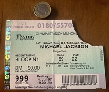 TICKET MICHAEL JACKSON MUNCHEN