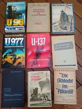 Konvolut 9 Bücher U-Boot WK I
