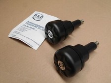 B + G Sturzpads Double Schwarz für Yamaha MT-07 Baujahr ab 2014 MM1302