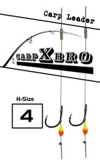 6x Karpfen Vorfach Haarmontage Hair Rig Boilie  Karpfenhaken Karpfenrig