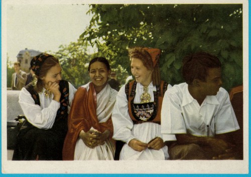 Postkarte weltfestspiele - postkarte,