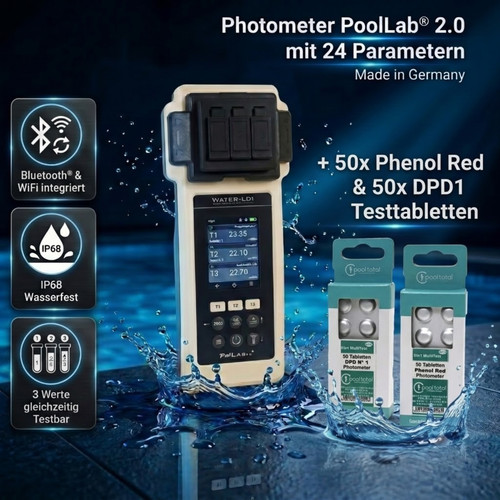 Poollab photometer special - poollab, 2.0