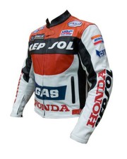 Honda leder bikerjacke biker - bikerjacke,