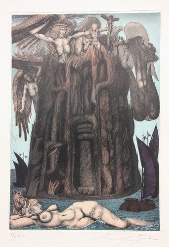 Ernst fuchs - fuchs, (1930-2015)