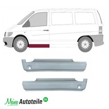 2x REPARATURBLECH SCHWELLER