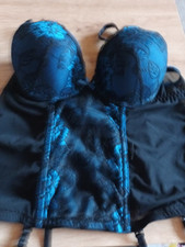 Damen Korselett mit Strapsen,neu  ,Lingerie  GR 80 B