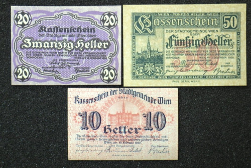 Notgeld österreich - notgeld,