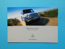 Prospekt / Preisliste - Mercedes W463 - G-Klasse / G55 AMG - 01/05
