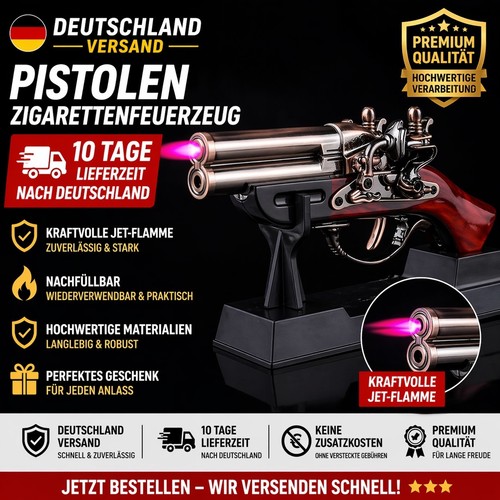 Revolver feuerzeug pistole - revolver,