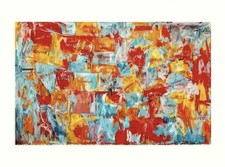 Jasper Johns Karte 1961 Druck