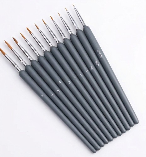 11er set premium detailpinsel - 11er,