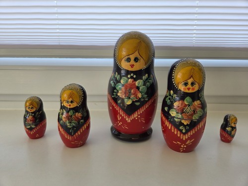Vintage babuschka matruschka - babuschka,
