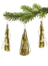 10 Lamettini Gold Lametta