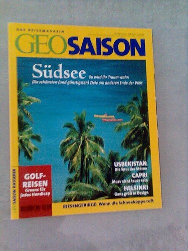 Geo saison das reisemagazin - saison,