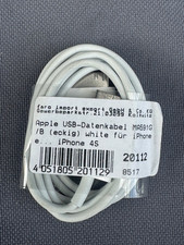 Apple USB Datenkabel MA591G Apple iPad 2 iPod iPhone 3G 3GS 4 4S NEU OVP 1 Meter
