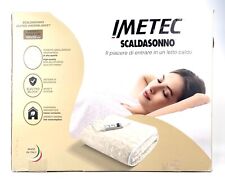 Imetec Scaldasonno Wärmeunterbett/Bettheizung 150x80cm Hypoallergen Waschbar