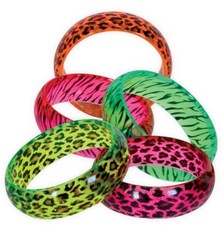 Armreif Neon Leo Zebra