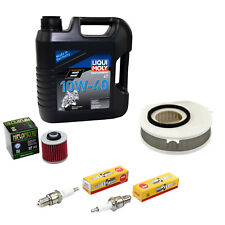 Wartung Paket für Yamaha XVS 1100 Dragstar Öl 4L Luftfilter Ölfilter Zündkerzen