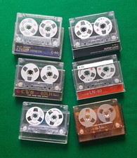 AML Super LN LH Silver Shadow CVS Metal REEL TO REEL Cassette C10 15 20 40 60